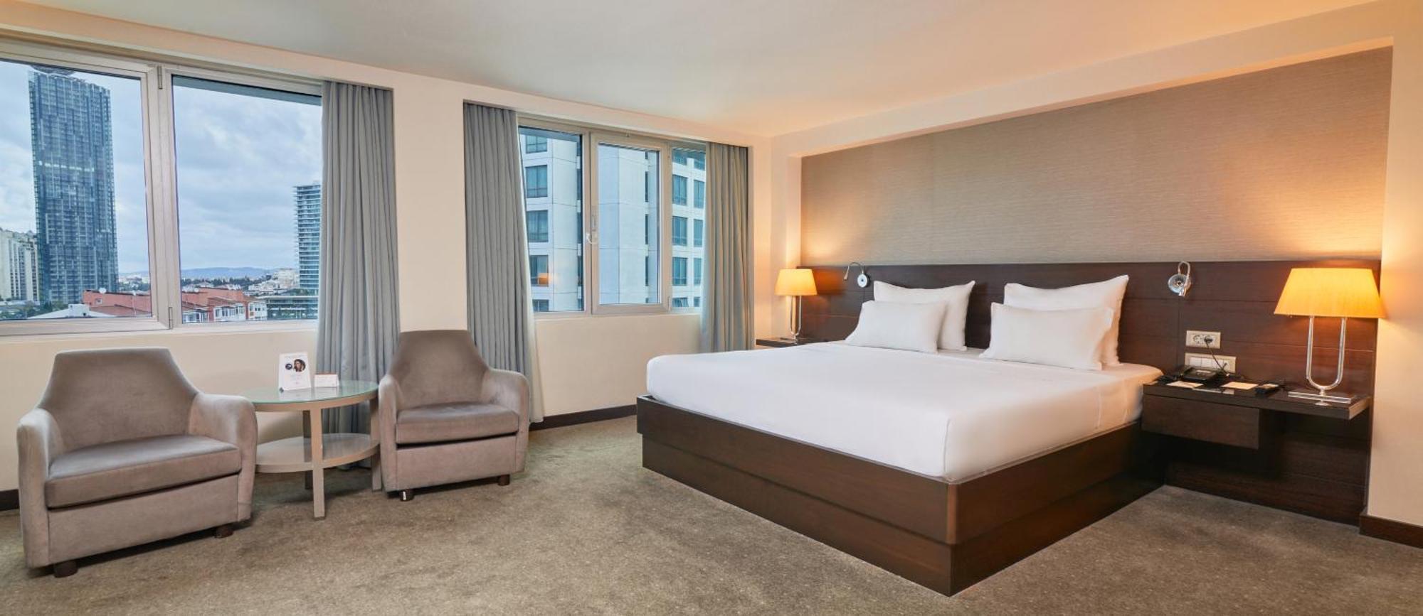 ホテル デデマン イスタンブール 部屋 写真 A bedroom at the Hilton Boston Back Bay